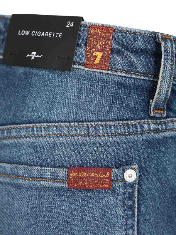 7 FOR ALL MANKIND buy online スキニージーンズ - ブルー
