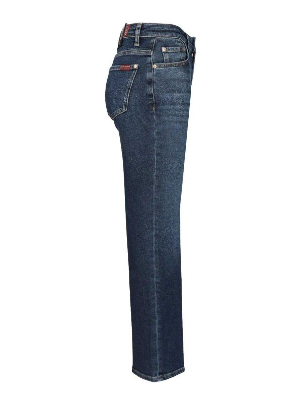 The Best Shops 7 FOR ALL MANKIND: ストレートジーンズ - ストレートジーンズ - ブルー