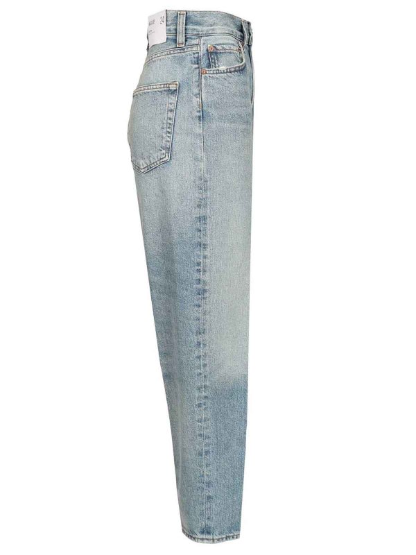The Best Shops AGOLDE: Straight Leg Jeans - Straight Leg Jeans - Hellblau