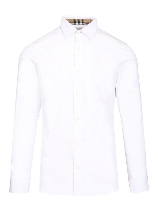 BURBERRY: Camisas - Camisa - Blanco