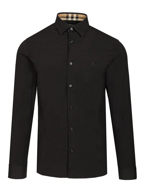 BURBERRY: Hemden - Hemd - Schwarz