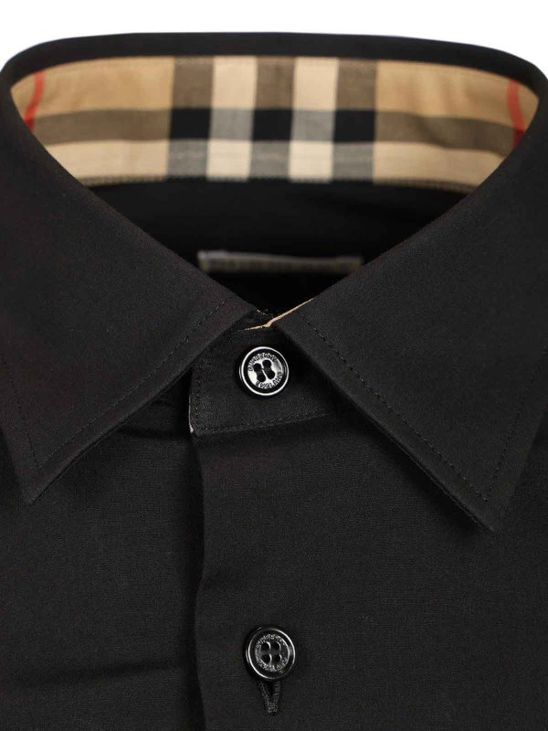 Hemd - Schwarz shop online: BURBERRY