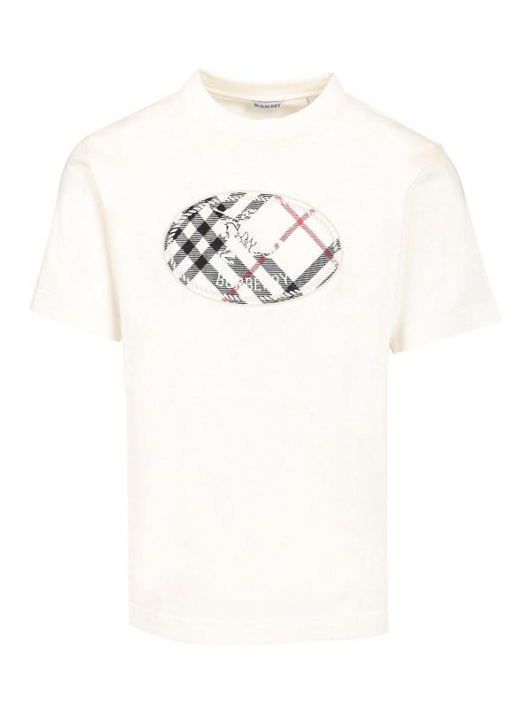 BURBERRY: Camisetas - Camiseta - Blanco