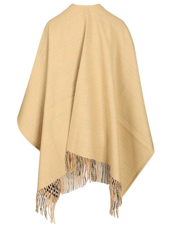 BURBERRY: Capes & Ponchos online - Cape - Beige