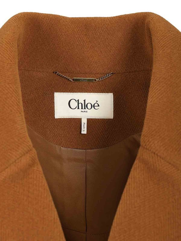 Abrigo Corto - Marrón shop online: CHLOE