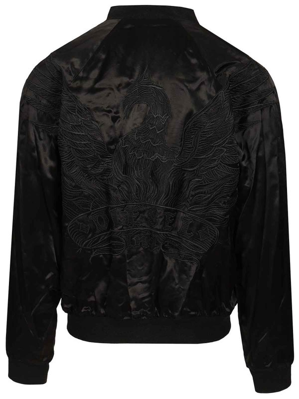 DIESEL: Bombers online - Bomber - Noir
