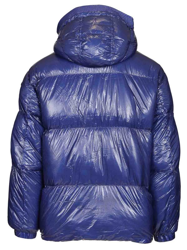 DIESEL: padded jackets online - Quilted Taslan Down Jacket