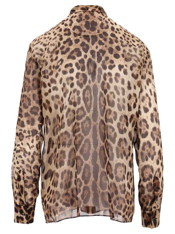 DOLCE & GABBANA: シャツ online - シャツ - アニマル柄