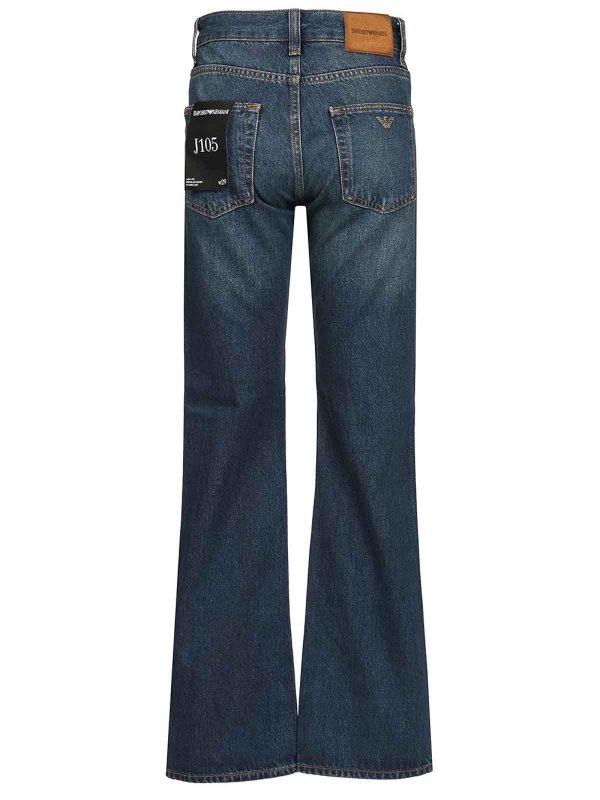 EMPORIO ARMANI: ストレートジーンズ online - ストレートジーンズ - ブルー