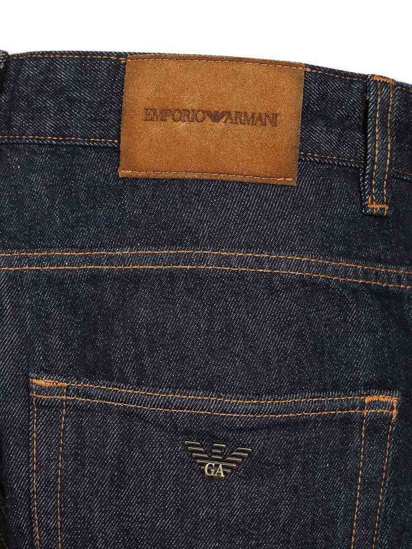 EMPORIO ARMANI buy online フレアジーンズ - ブルー