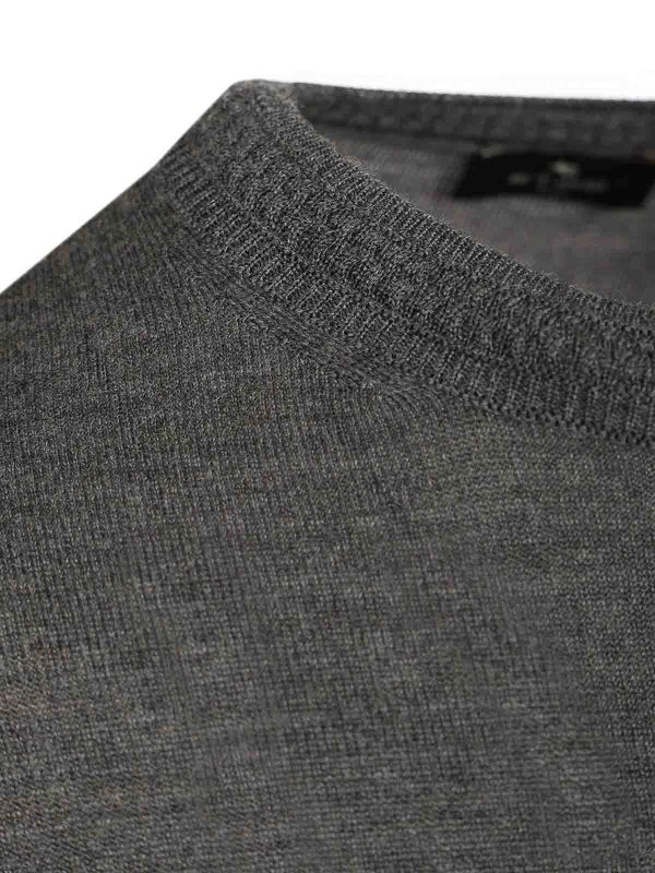 Pull Col Rond - Gris shop online: ETRO