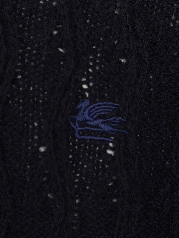 The Best Shops ETRO: Col roulé & Col polo - Pull Col Roulé - Bleu