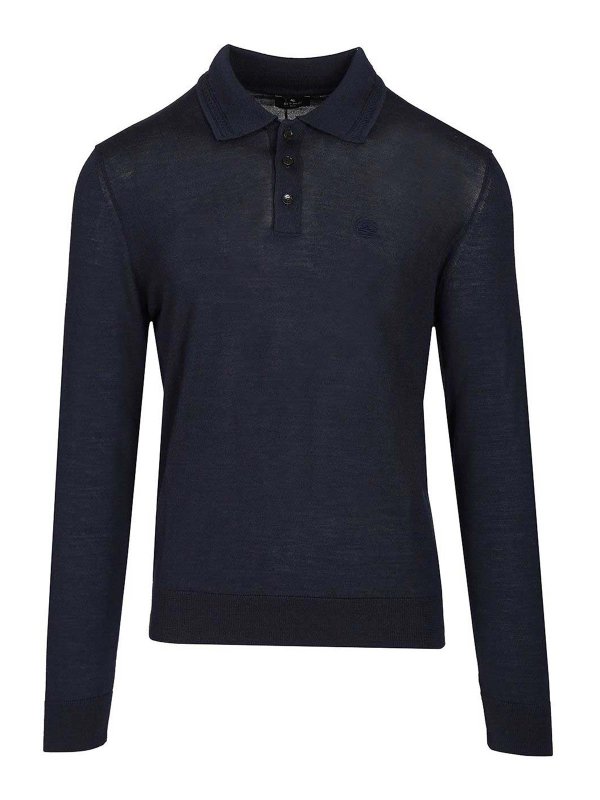 ETRO: Poloshirts - Poloshirt - Blau
