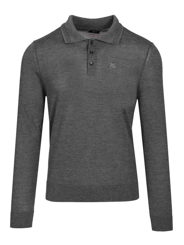ETRO: Polos  - Polo - Gris