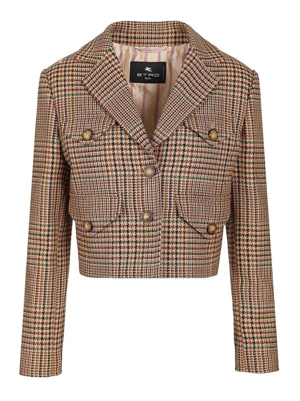 ETRO: giacche blazer - Blazer corto