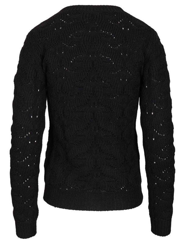 ETRO: Strickpullover mit Rundhalsausschnitt online - Rundhalspullover - Blau