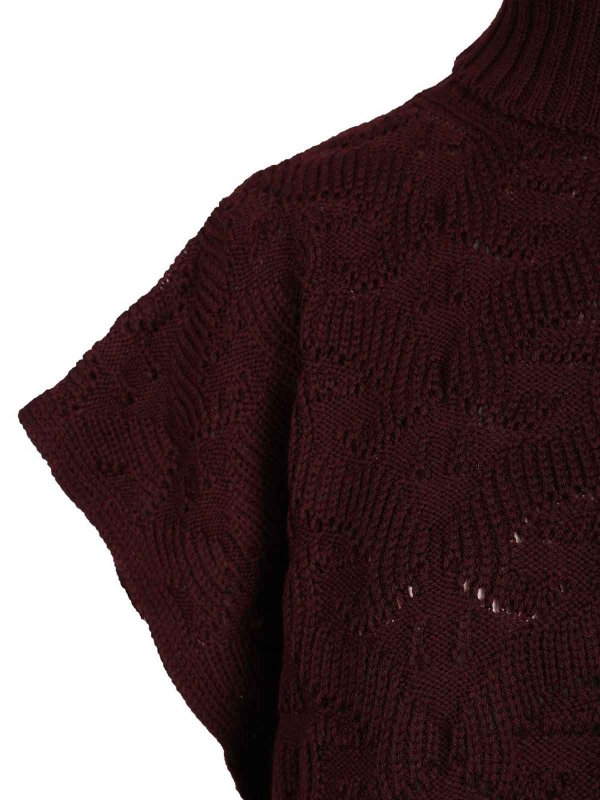 Pull Col Rond - Rouge Brun shop online: ETRO