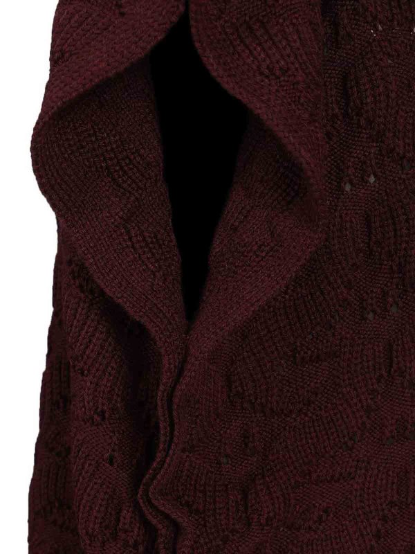 The Best Shops ETRO: Pull Col Rond - Rouge Brun