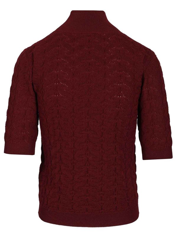 ETRO: crew necks online - Mock Neck Sweater