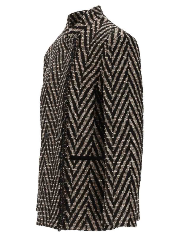 The Best Shops FORTE FORTE: short coats - Oversized Jacket