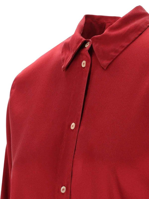 シャツ - ダークレッド shop online: FORTE FORTE