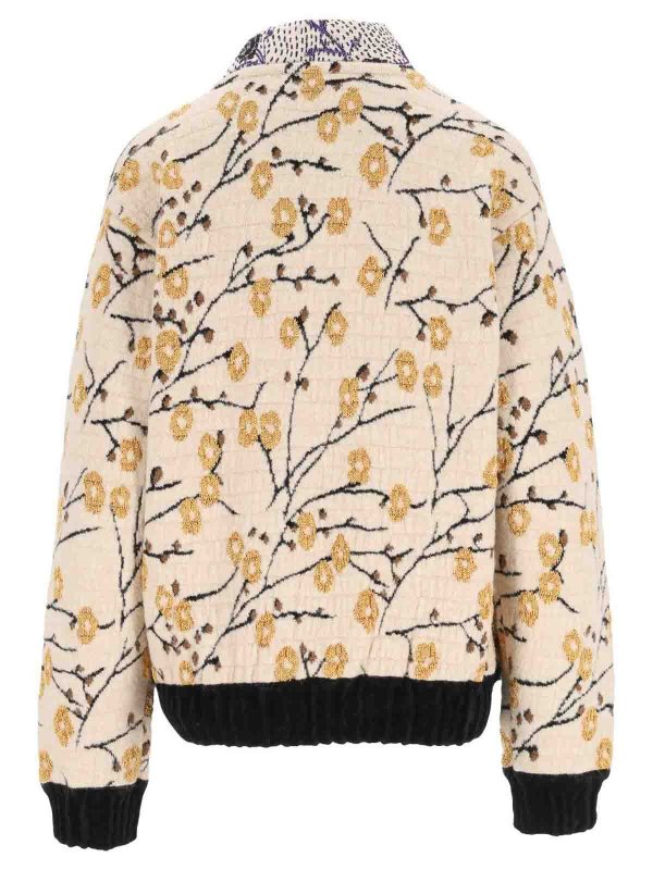 FORTE FORTE: bombers online - Jacquard Bomber Jacket