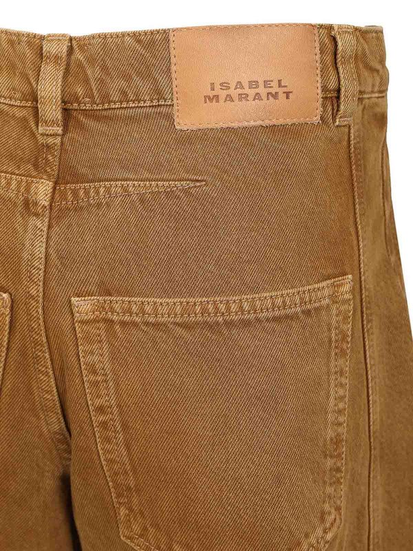 ISABEL MARANT buy online Vaqueros Rectos - Marrón