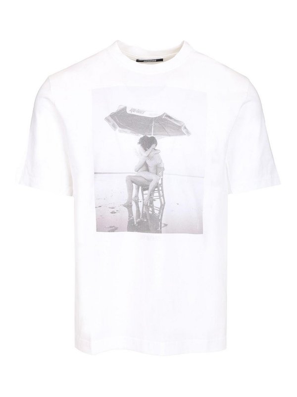 JACQUEMUS: Camisetas - Camiseta - Blanco