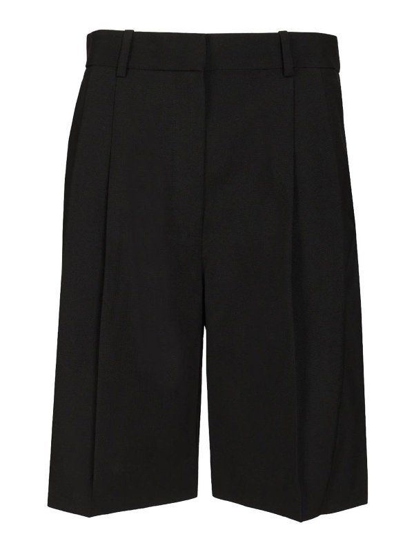 KHAITE: pantaloni shorts - Auggie Breve