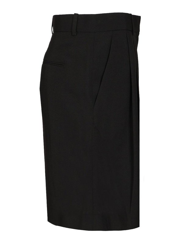 The Best Shops KHAITE: pantaloni shorts - Auggie Breve