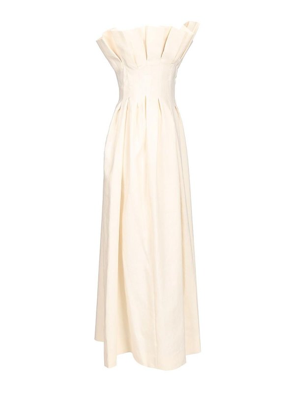 The Best Shops KHAITE: Maxikleider - Maxikleid - Beige