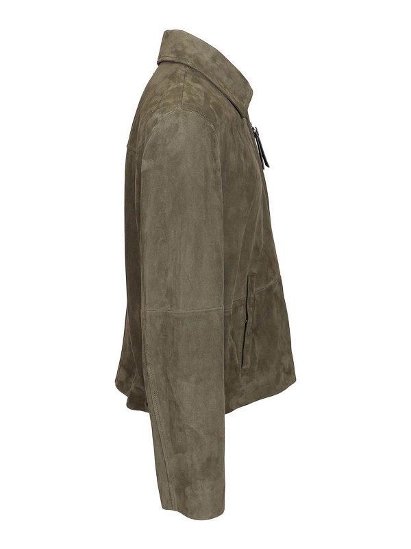 The Best Shops LOEWE: leather jacket - Lightweight Suede Lambskin Jacket