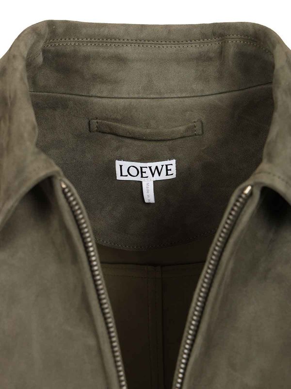 Lightweight Suede Lambskin Jacket shop online: LOEWE