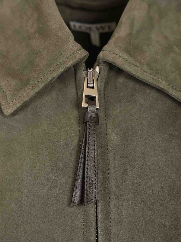 LOEWE buy online Lightweight Suede Lambskin Jacket