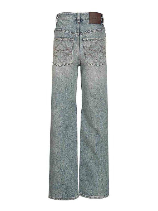 LOEWE: Jeans Rectos online - Vaqueros Rectos - Azul
