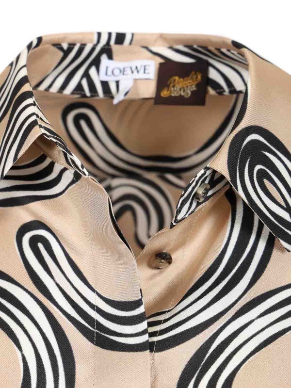 シャツ - ベージュ shop online: LOEWE