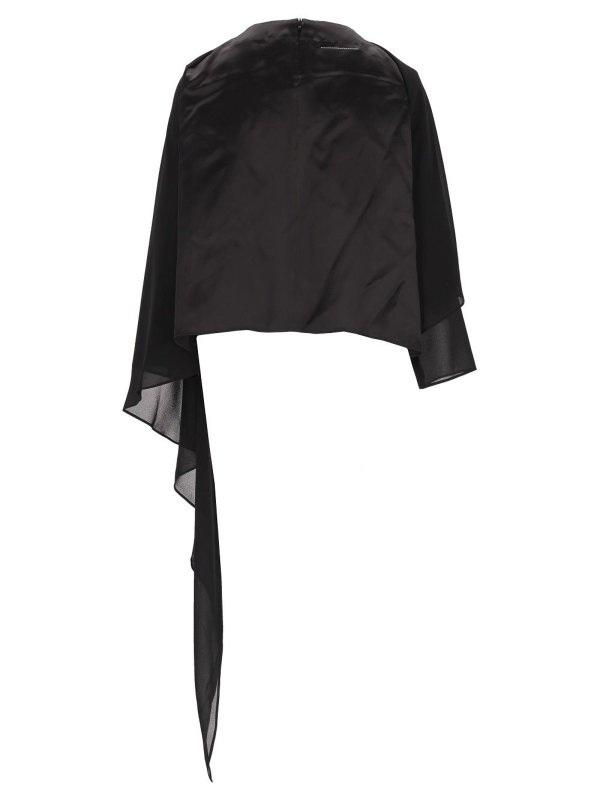 MM6 MAISON MARGIELA: トップス＆タンクトップ online - トップ/タンクトップ - 黒