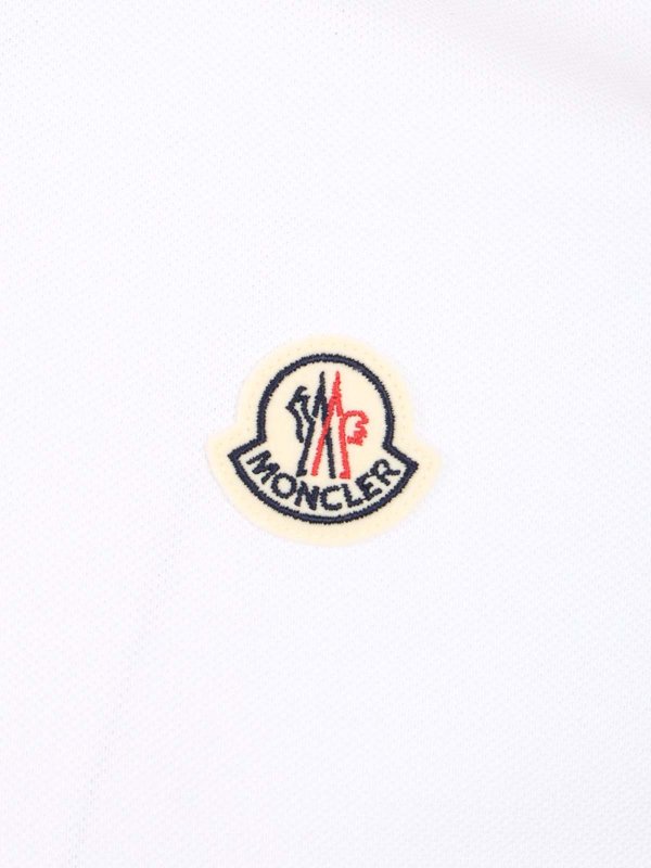 The Best Shops MONCLER: Polos  - Polo - Blanc