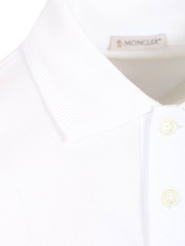 Polo - Blanc shop online: MONCLER