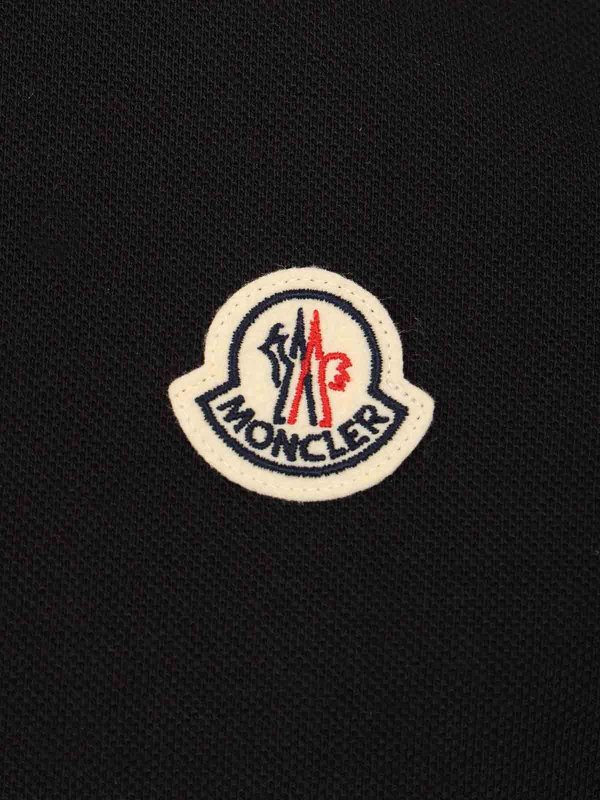 The Best Shops MONCLER: ポロシャツ - ポロシャツ - 黒