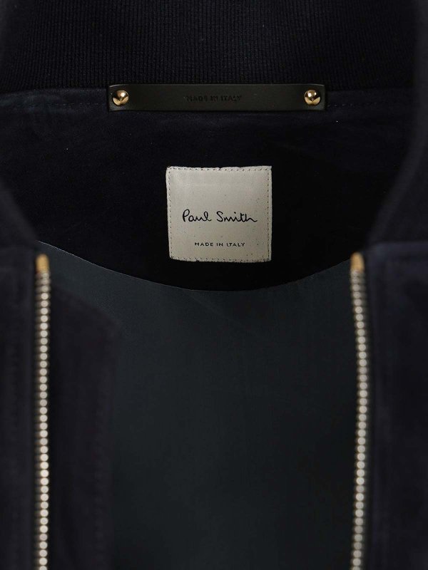 The Best Shops PAUL SMITH: Bomberjacke - Blau