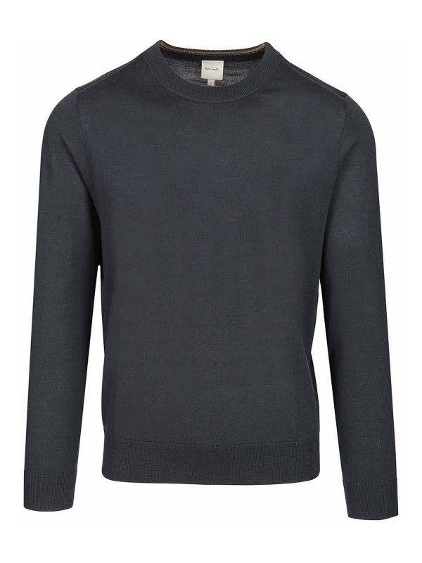 PAUL SMITH: Pull col rond - Pull Col Rond - Bleu Clair
