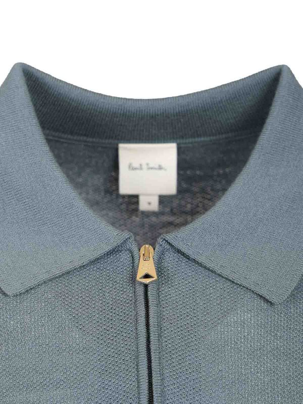 The Best Shops PAUL SMITH: Poloshirts - Poloshirt - Hellblau