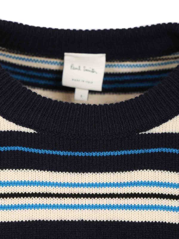 The Best Shops PAUL SMITH: crew necks - Striped Sweater