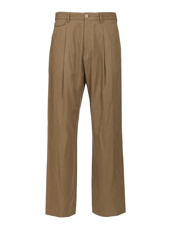 PAUL SMITH: casual trousers - Pleated Trousers