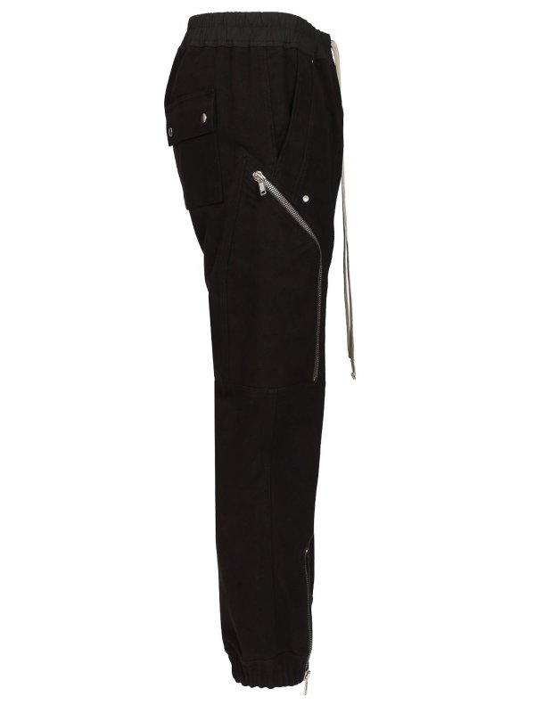 The Best Shops RICK OWENS: カジュアルトラウザー - カジュアルパンツ - 黒