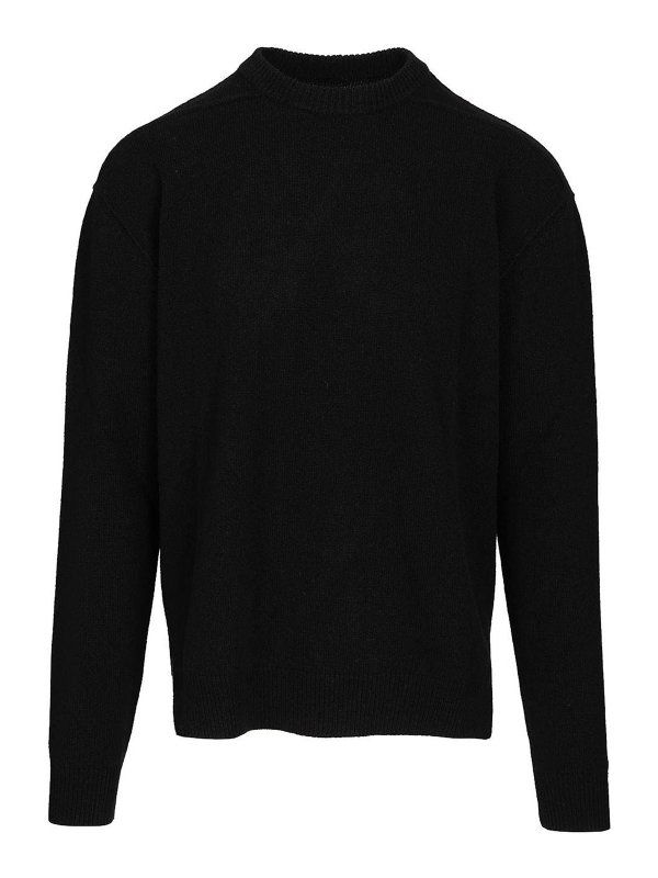 RICK OWENS: クルーネック - クルーネック - 黒