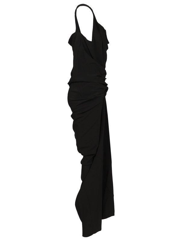 The Best Shops RICK OWENS: マキシドレス - マキシドレス - 黒
