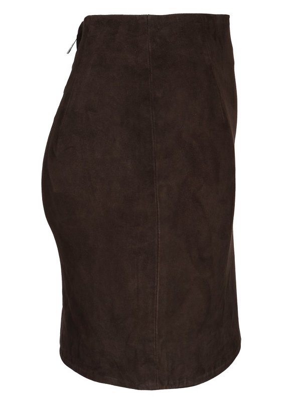 The Best Shops ROTATE Birger Christensen: ミニスカート - ミニスカート - ブラウン