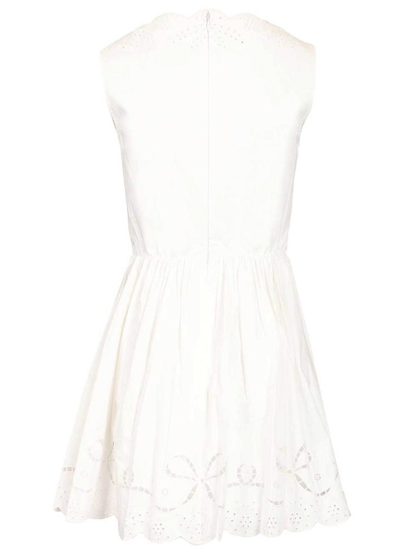 Self Portrait: Robes courtes online - Robe Courte - Blanc